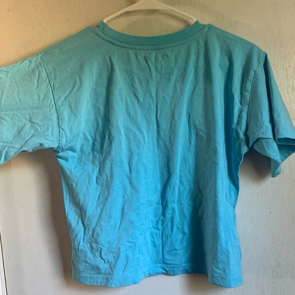 Champion light blue cropped t-shirt - Picture 2 of 3